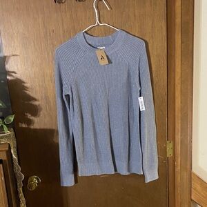 Amazon Essentials Women’s EcoVero Gray Knit Sweater Size Small